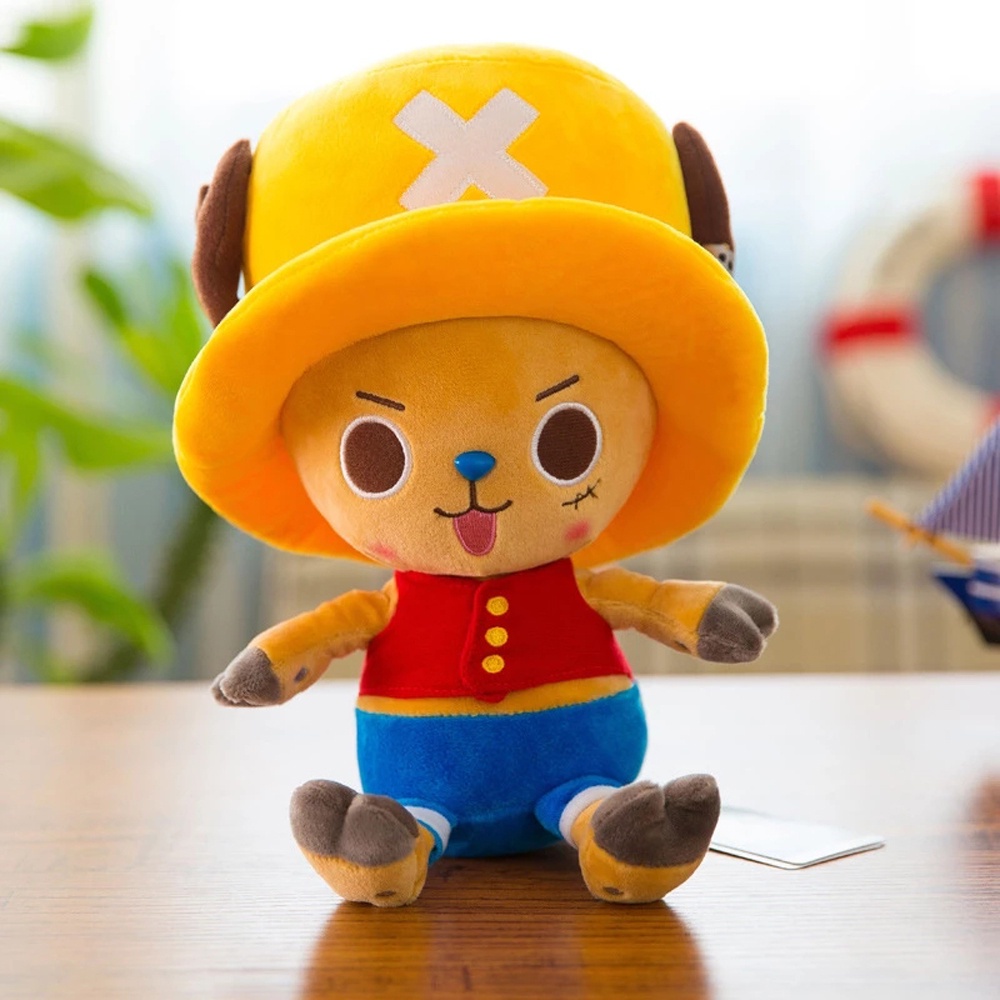 QUINTON Birthday Gift Chopper Plush Toys Cartoon Chopper Cosplay Luffy Plush Toys For Children Monkey D Luffy Tony Chopper Cute Toy Stuffed Toys Plush Doll Chopper Doll