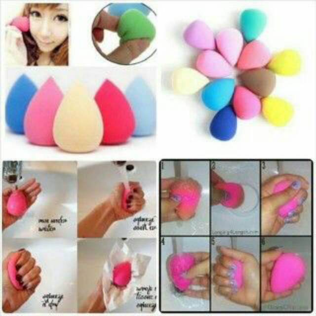 BEAUTY BLENDER SPONGE EGG/ SPON BEDAK KUALITAS BAGUS