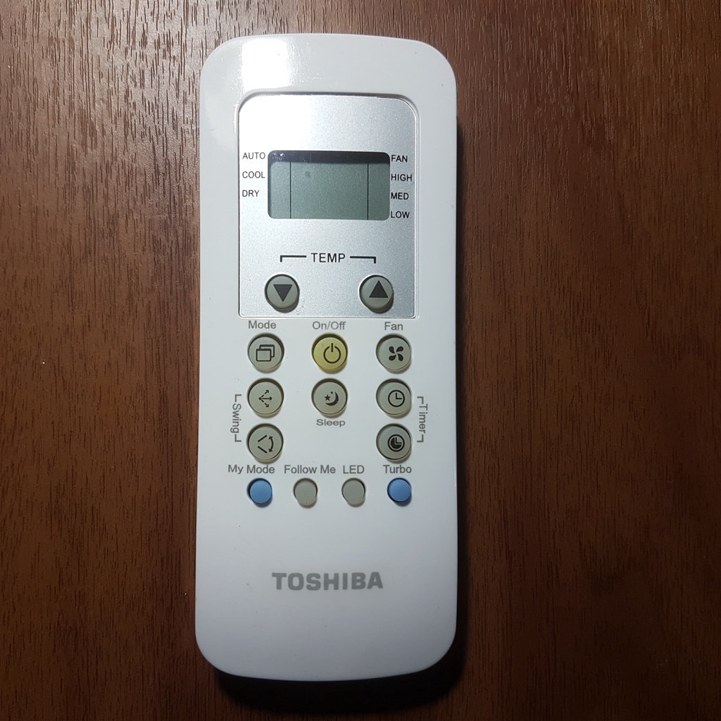 Remote AC Toshiba RG56F/BGEF Second Original