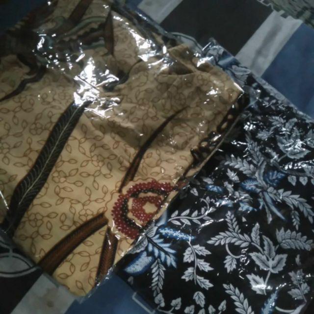 Atasan Batik Dolby Dolbi Dobby Doby Tenun Sutra Tulis Halus