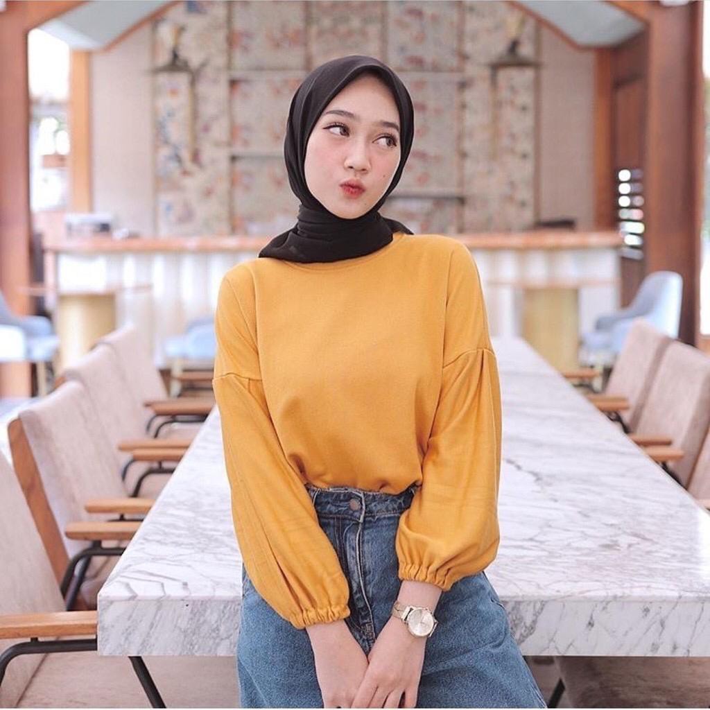 Blouse Lucy Top Hits-Atasan Blouse Wanita