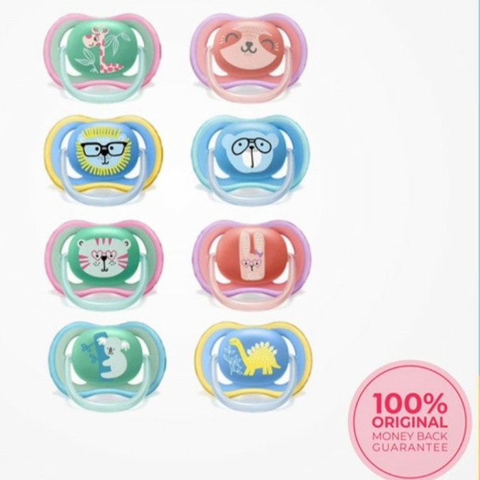 Philips Avent Orthodontic Ultra Air  / Empeng avent Pacifier Soother Avent 18m 18m+