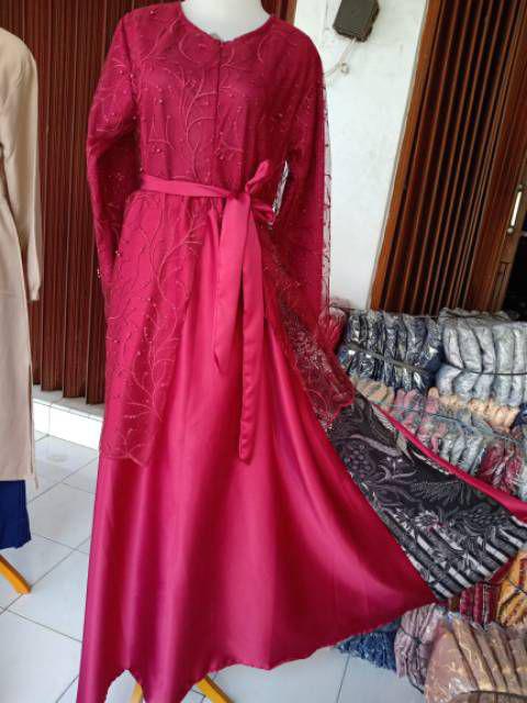 Couple Pesta Cantik Mewah Kombinasi Batik Pekalongan | Batik Couple Cantik Terbaru Modern