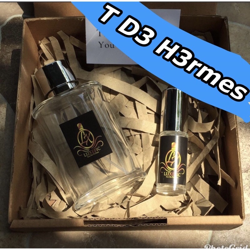 Luxefic Parfum Refill / Inspired T D3 H3rmes Man (Premium)