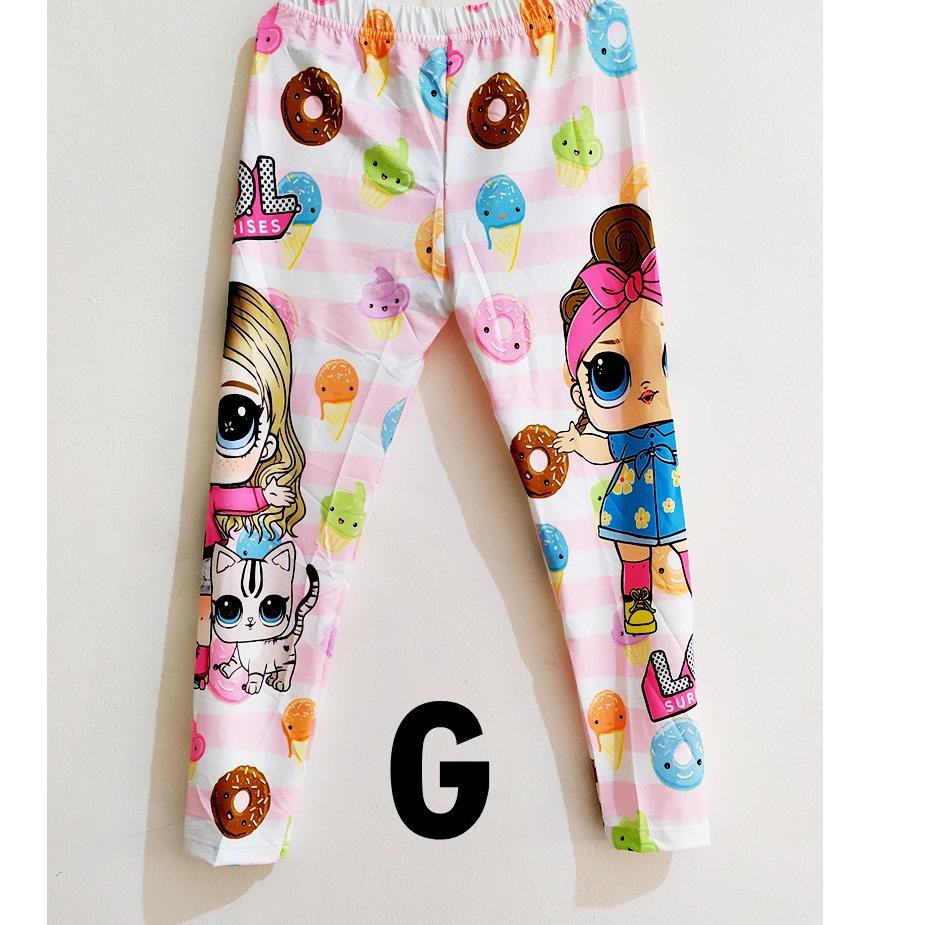 тerlarιѕ Legging Anak Usia 3-11 tahun Motif SURPRISE / MY LITTLE PONY / UNICORN / HK Merk Coco Ice