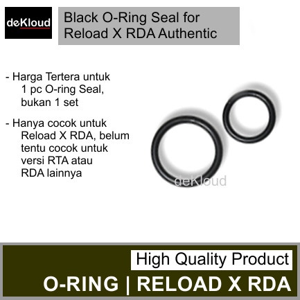 O-Ring Seal for RELOAD X RDA | karet oring silikon sil