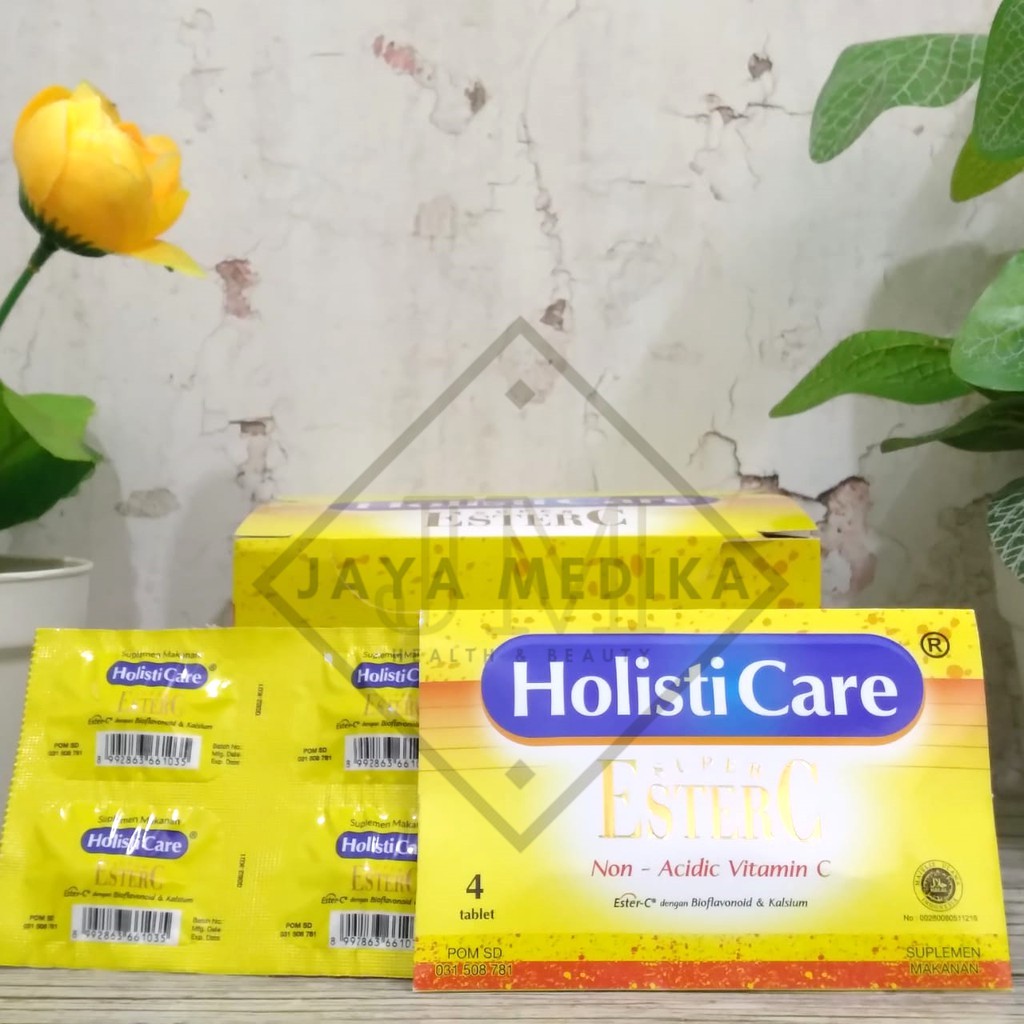 Holisticare Ester C Per Strip Isi 4 Tablet