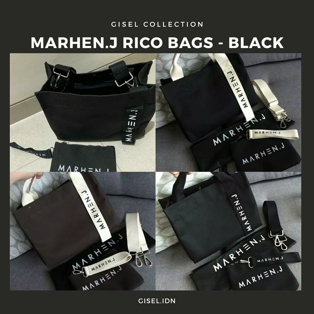 Marhen J rico bags - Black Tas Wanita