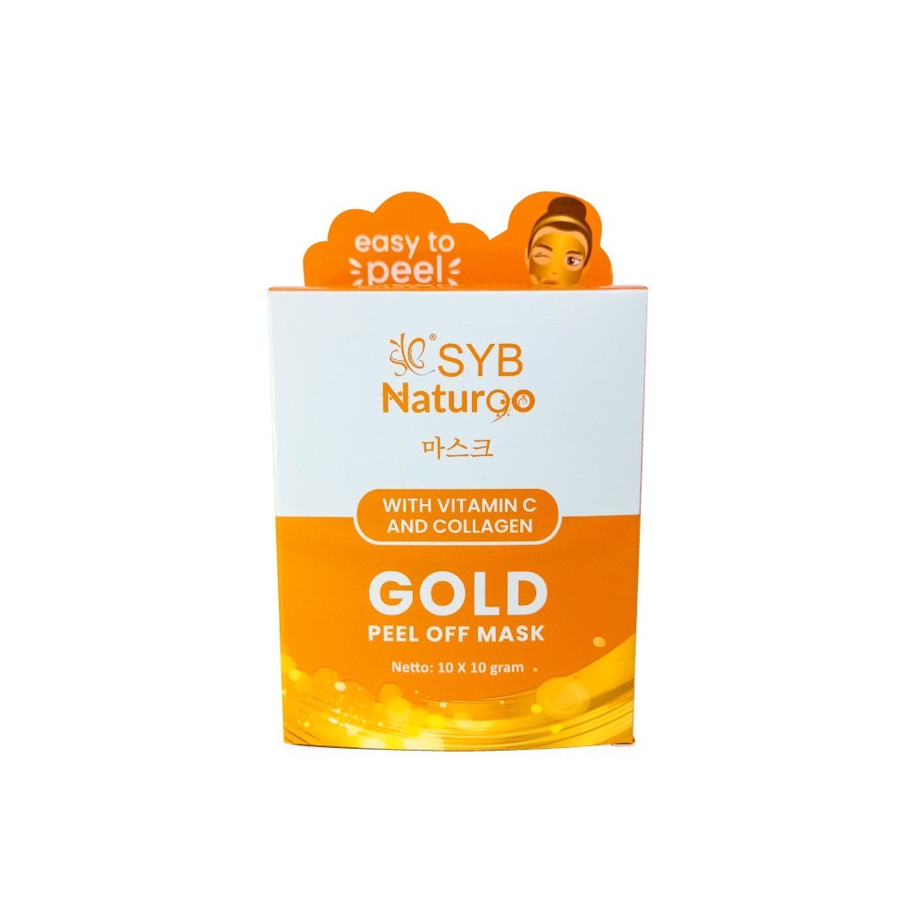 SYB Naturgo Gold Peel Off Mask (Sachet)