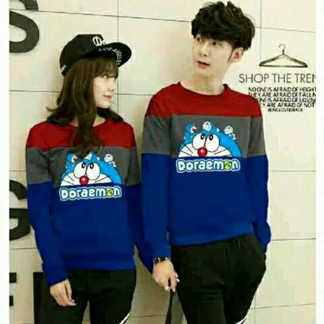 Sweater couple Dora/ 3 warna