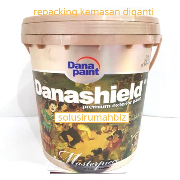 per 1kg CAT TEMBOK DANASHIELD hitam DANAPAINT repacking kemasan