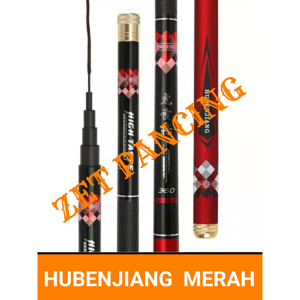 HUBENJIANG MERAH joran tegek NEW