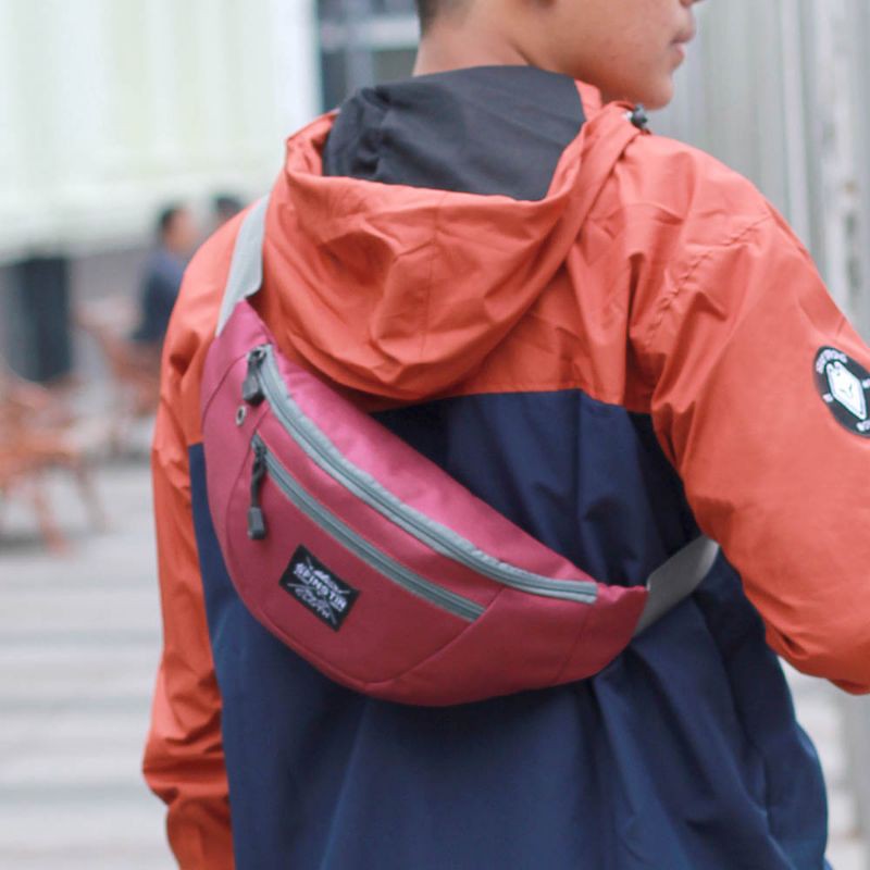 Bos - Tas Salempang Pria Selempang Slingbag Murah Bahan Cordura