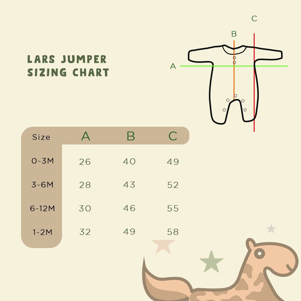 JUMPER BAYI PUER'S LARS (JUMPER/ROMPER BAYI)