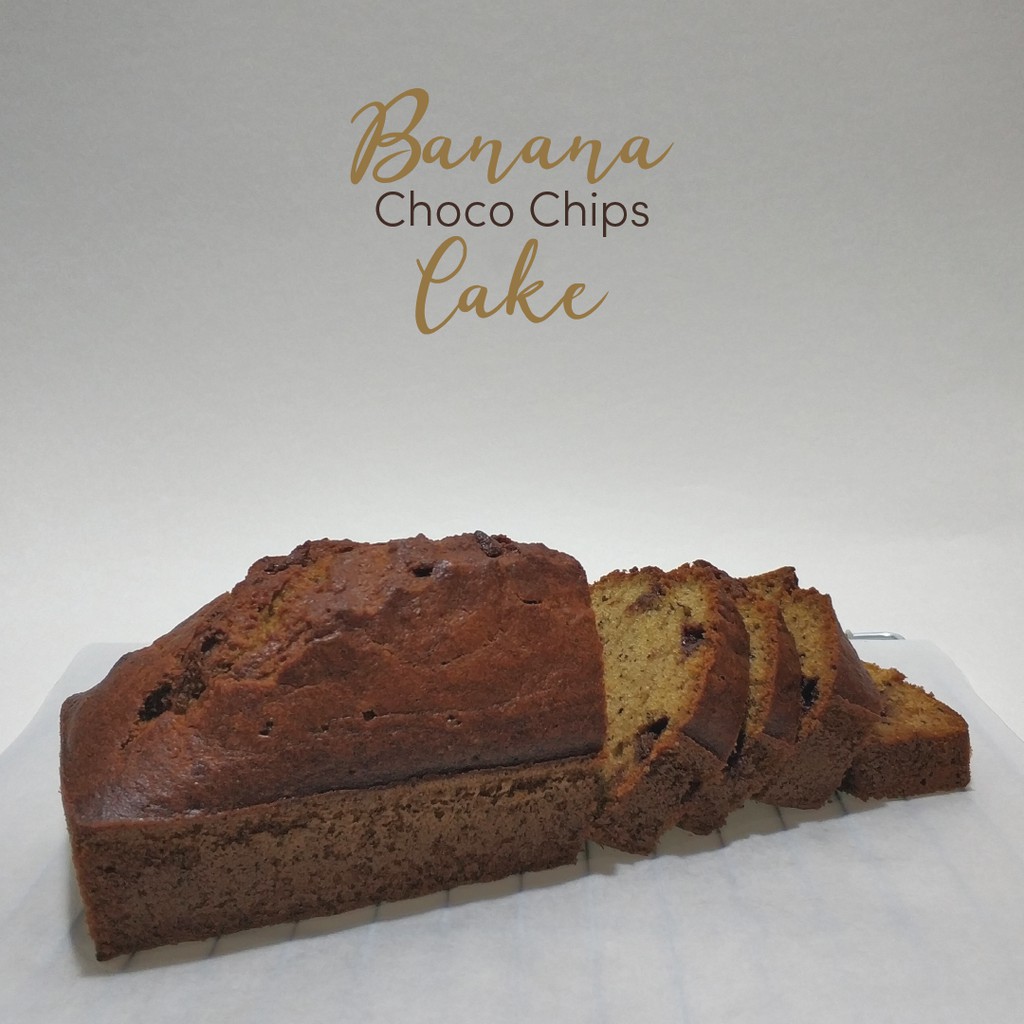 

HOMEMADE Banana Choco Chips Cake by baked.flour