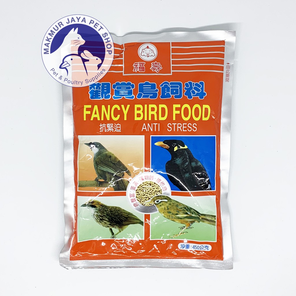 Pakan Burung Fancy Bird Food Anti Stress | 450 gram
