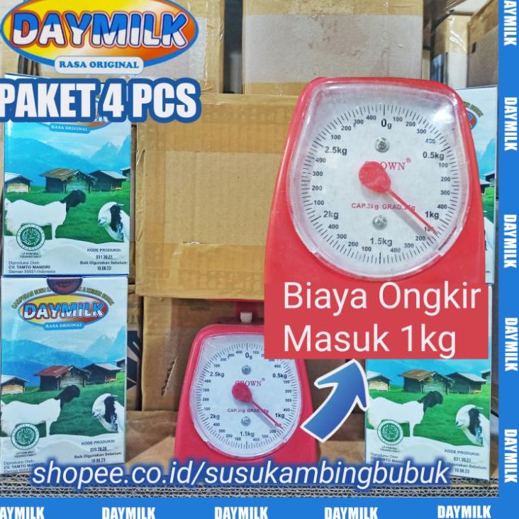 

Susu Kambing Daymilk 4 Box 100rb Baru