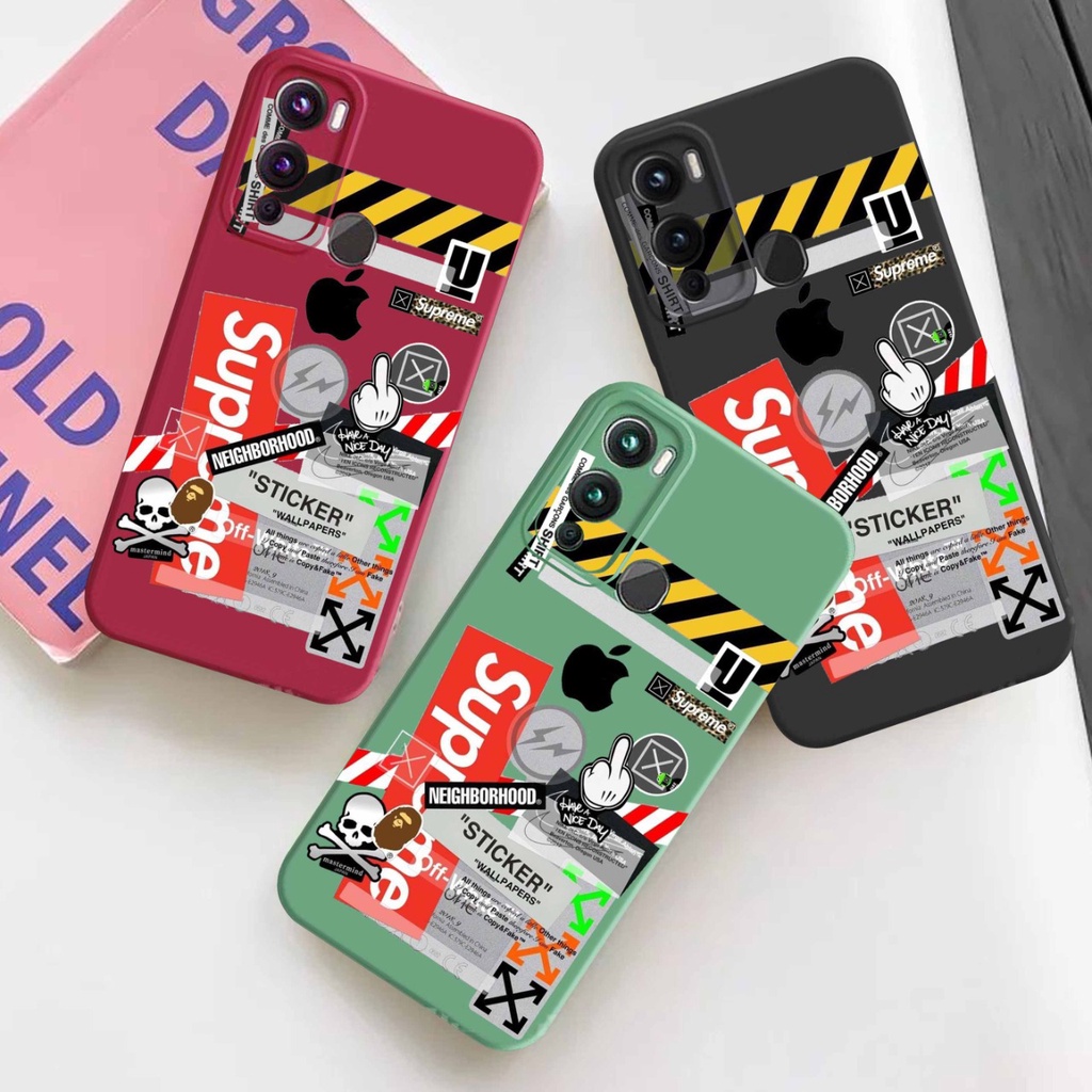 Case Store - Softcase Pro Camera LOGO BRAND- REALME C31 - REALME C35 - REALME NARZO 50A PRIME - REAL