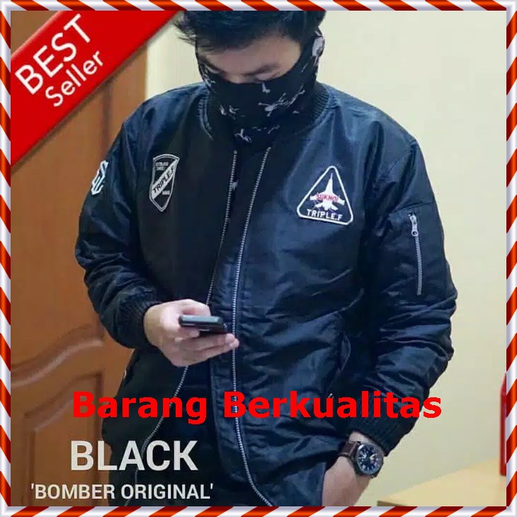 JAKET BOMBER TERBARU Baju Pria - Baju Cowok - Jaket Pria - Jaket Cowok