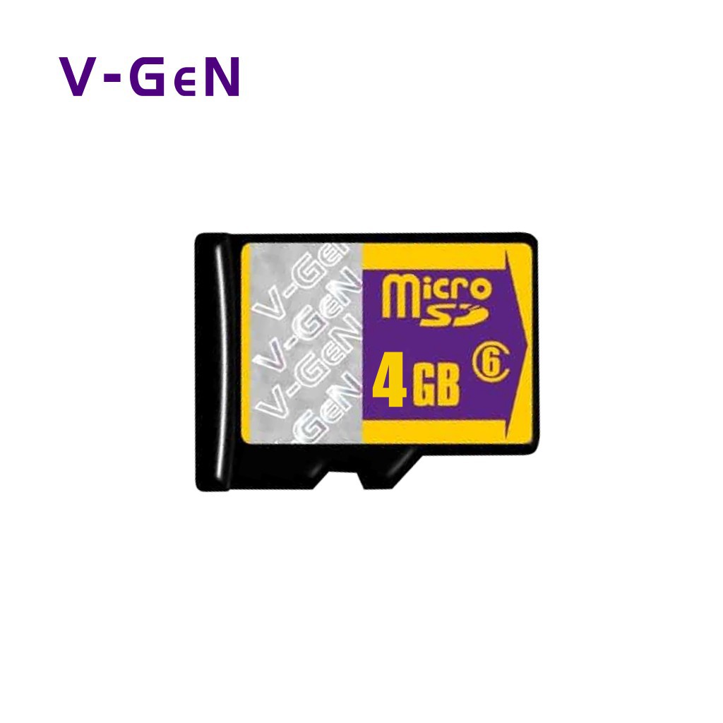 MEMORY CARD VGEN 4GB CLASS 6 ORIGINAL