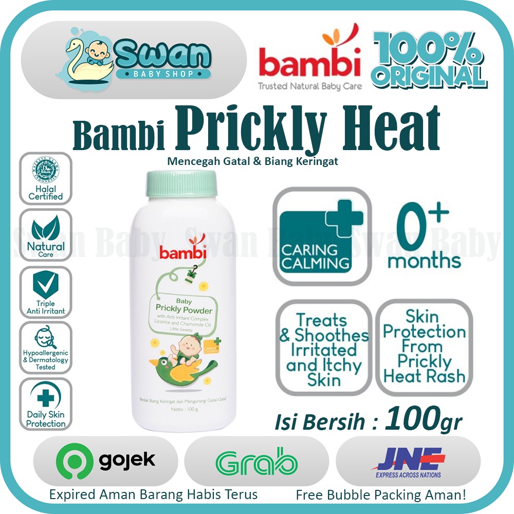 Bambi Baby Prickly Heat 100gr