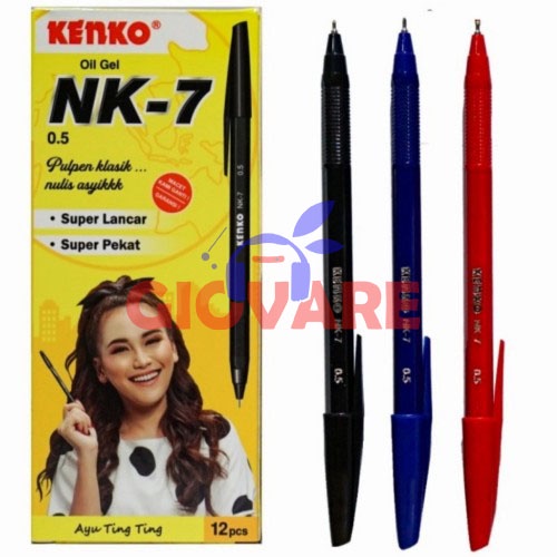 

PENA KENKO PULPEN NK-7 OIL GEL 0.5mm per pcs | GIOVARE