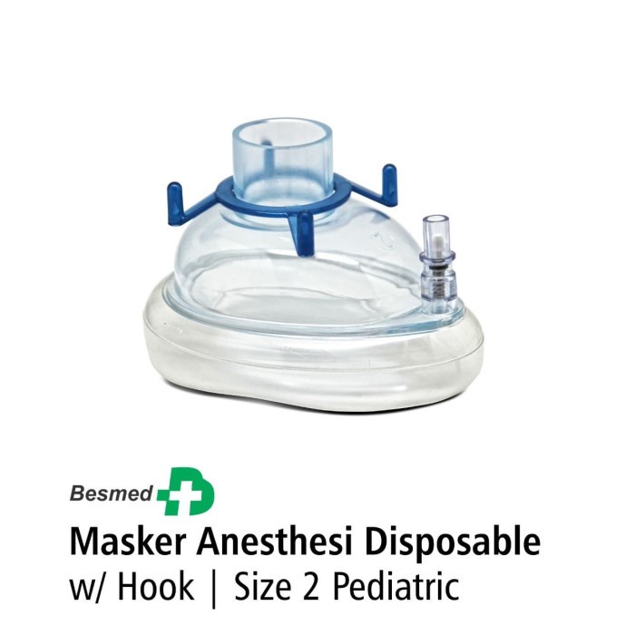 Masker Anesthesi Disposable With Hook Anak Onemed OJ2