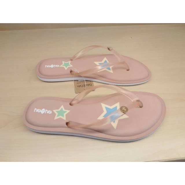 Sandal Wanita Flat Bata Pata Pata Original Model Jepit bahan Karet sangat nyaman dan ringan
