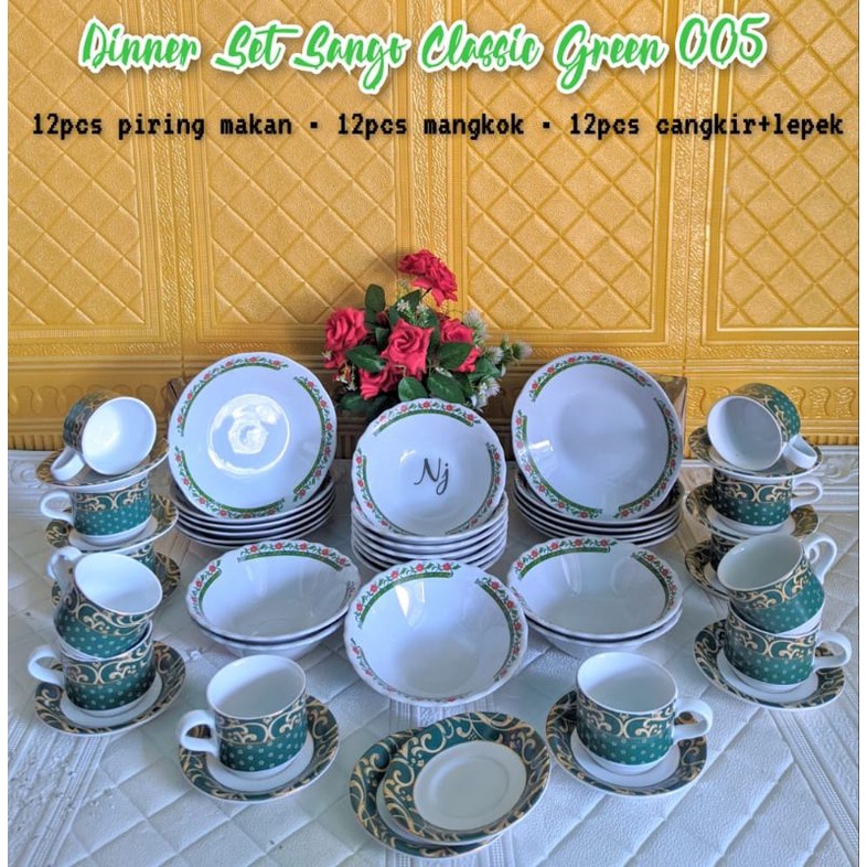 Dinner Set Sango Lilia FREE ONGKIR