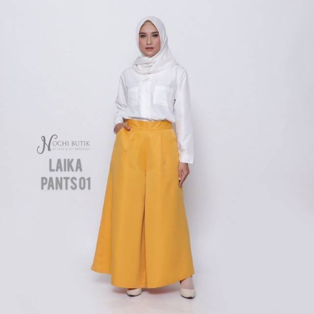 NOCHI-Laika Celana Kulot Jumbo Wanita Celana Kulot Premium