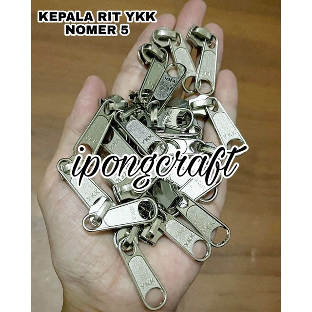 Kepala Resleting YKK No 5 / Kepala Rit YKK No 5