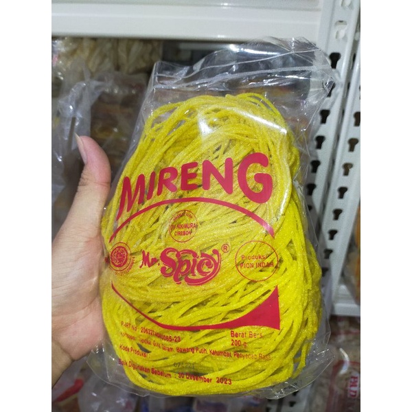 

Kerupuk Mie Kuning Enak Lezat Merk Mr. Spicy Tinggal Goreng Isi 6 Pcs Kemasan 200 Gram