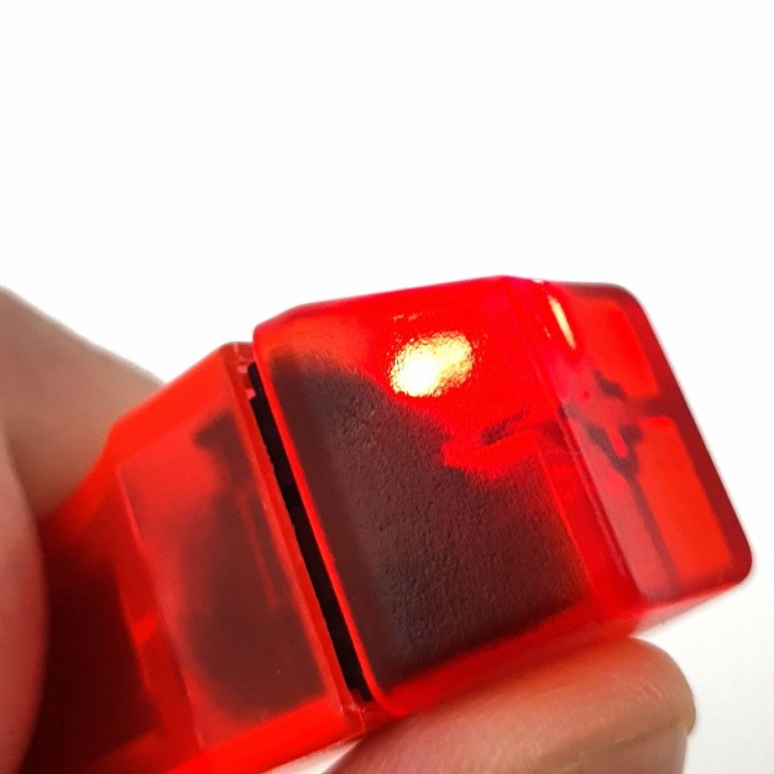 Keycap puller led merah pencabut pelepas tombol mechanical gaming