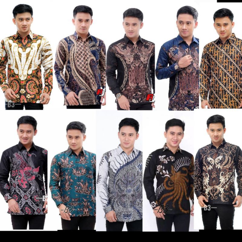 Baju Batik SIZE M L XL XXL XXXL  Terbaru 2021