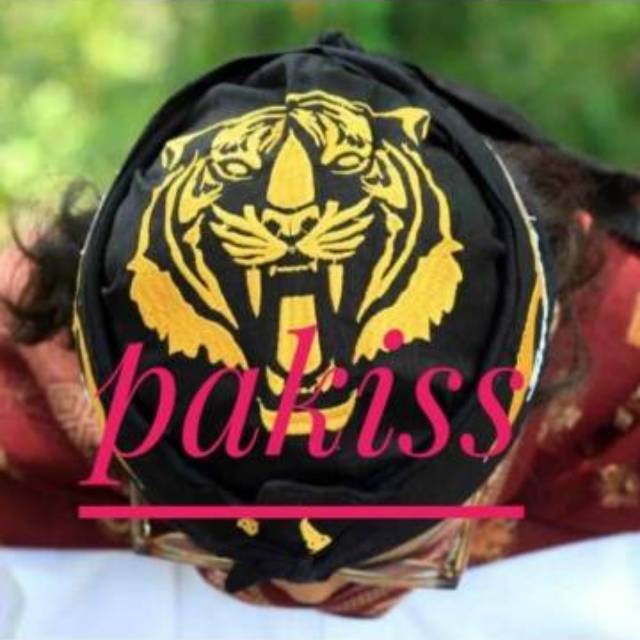 Blangkon Ikat Iket Tetopong Sunda Bordir Maung Kujang Siliwangi Dewasa