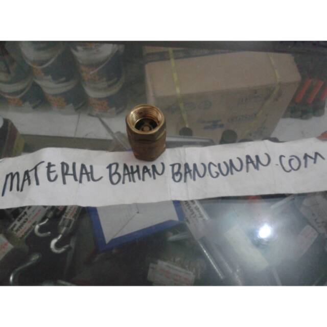 Tusen klep menahan air turun karena tusen klep membuat aliran pipa jadi satu arah 1/2"