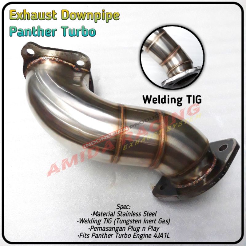 Downpipe Mobil Panther Turbo