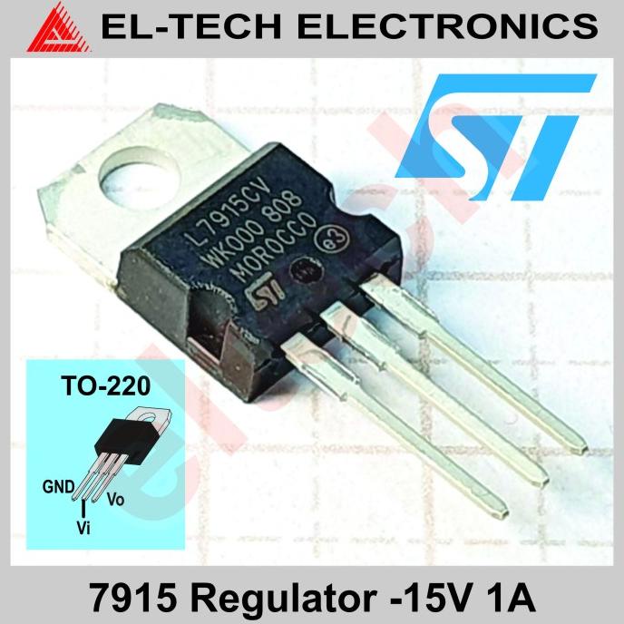 7915 L7915 LM7915 79 L79 LM79 15 Voltage Regulator -15V elt3ch Diminati Banget