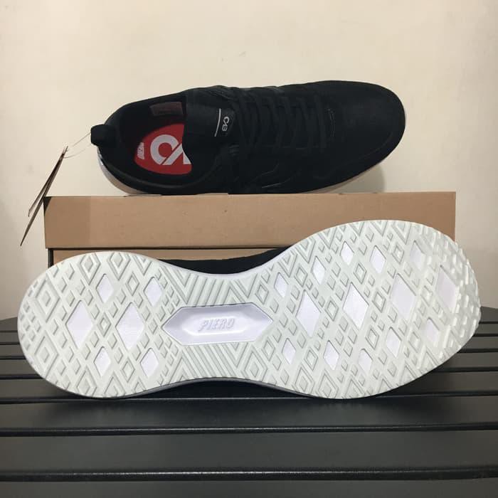 GROSIR SEPATU CASUAL PIERO JOGGER RS PREMIUM EVO BLACK WHITE P20555 ORIGINAL TERMURAH