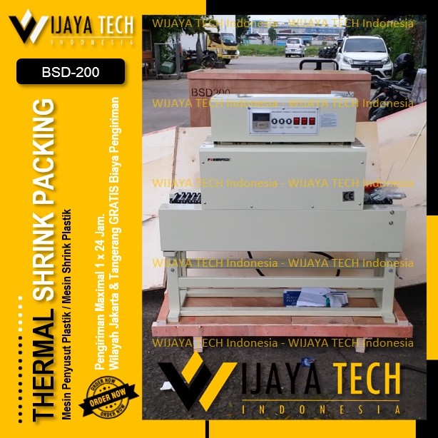 Thermal Shrink POWERPACK BSD-200 Mesin Penyusut Plastik BSD - 200 Mesin Susut Plastik Mesin Shrink M