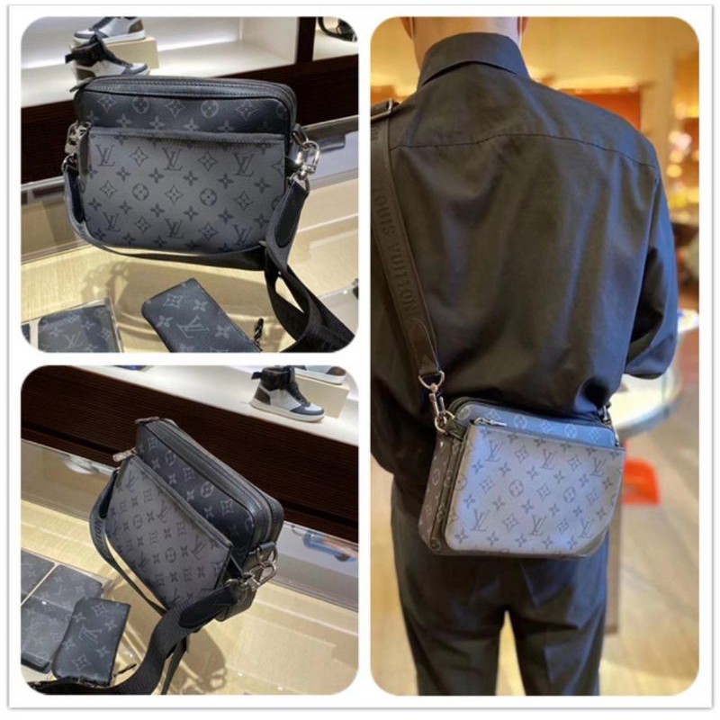 TAS LOUIS VUITTON TRIO MESSENGER BAG