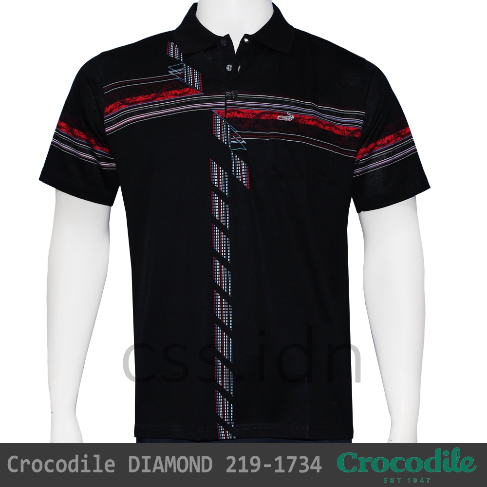 Kaos Kerah Pria Crocodile Diamond 219-1734