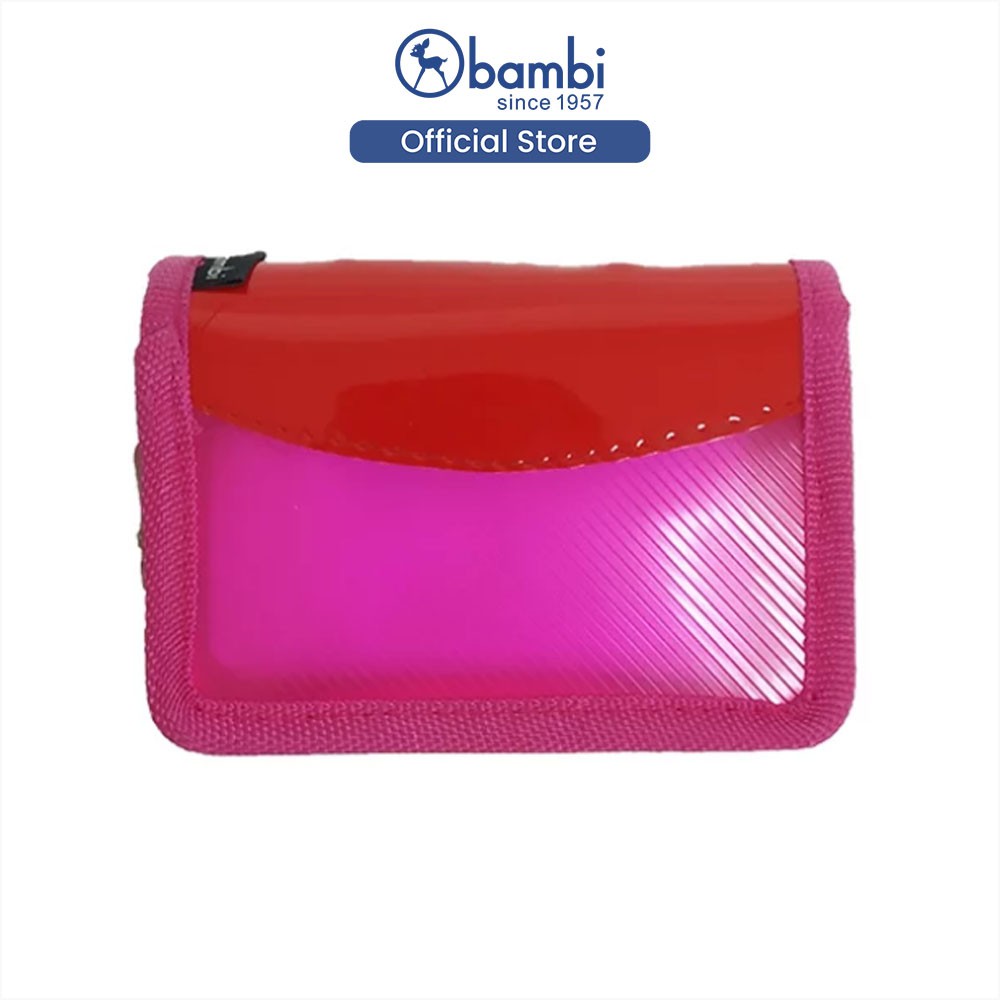 

Bambi Card Holder Exclusive Fame Special Series Fluoro Pink 20 Card Pouch Original