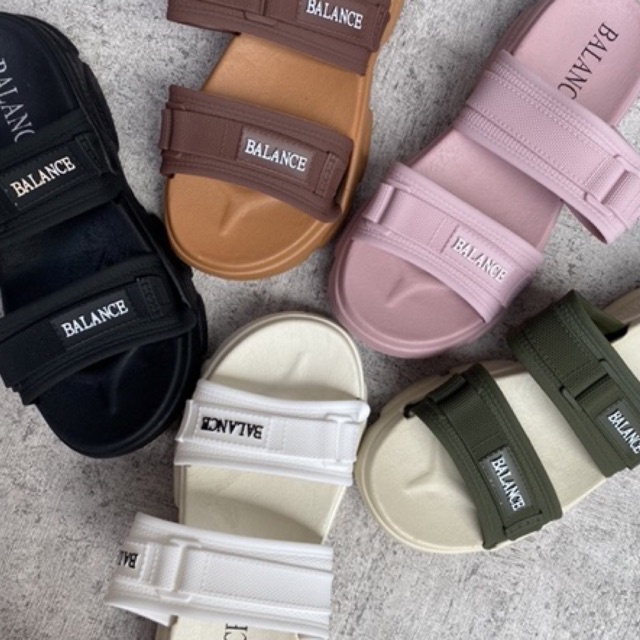 Sandal Platfrom Tali Dua 2201- K1