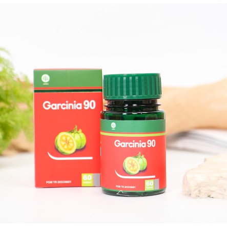 Garcinia90 - Original Garcinia Cambogia Penurun Berat Badan / Pil Diet / Peluntur Lemak Ampuh BPOM