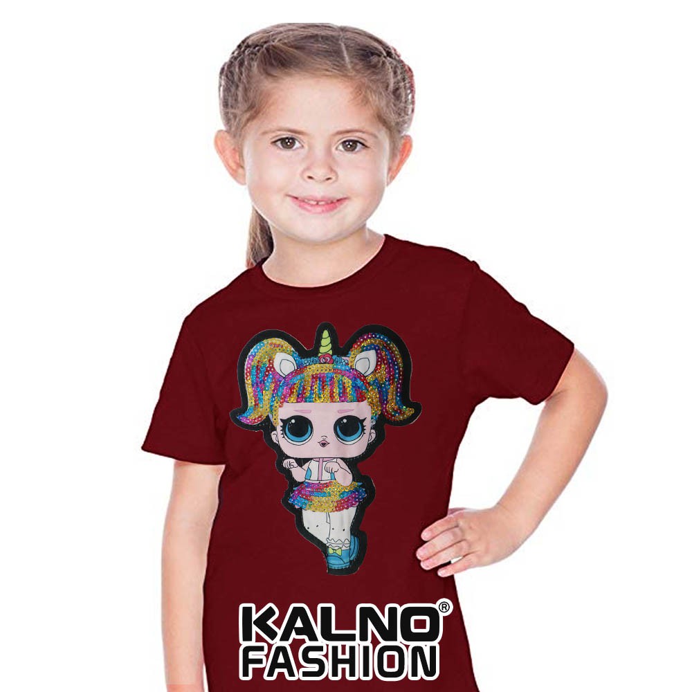 kaos baju anak LOL RANDOM umur 1 - 7 tahun, baju anak karakter