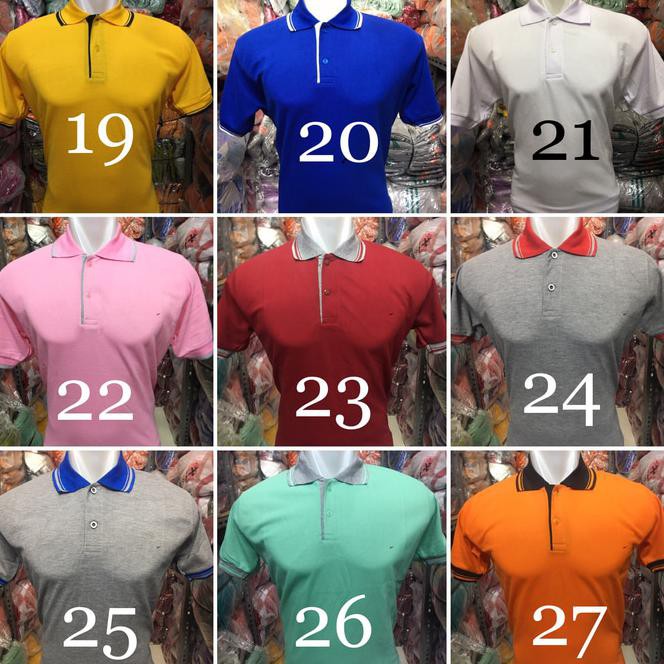 2E4A Kaos Polo Shirt Polos / Kaos Polo / Kaos Kerah / Kaos Seragam/Kaos Thr 66Xe