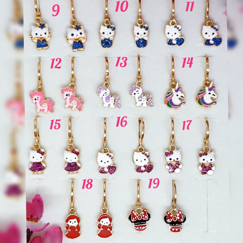 Anting anak hello Kitty Karakter Kartun ♡GOTEN-2♡