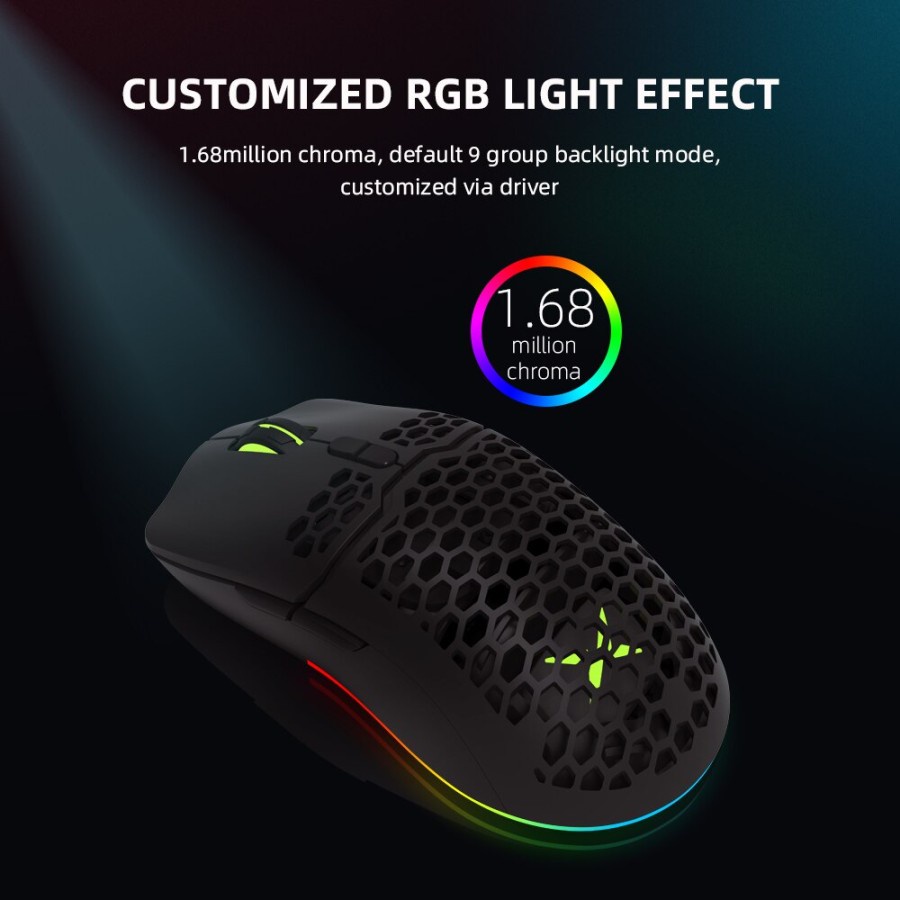 Mouse Delux M700 - RGB Mouse Gaming Delux M700 - Light Weight Mouse Gaming Delux M700