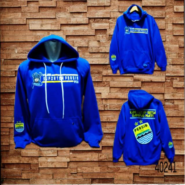 Sweater Persib Persebaya resfect brother biru terbaru